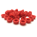 Customizable Hole Bound Round Hollow Rubber Seal Stopper Silicone Plug Grommet, Rubber Stopper rubber cap for tube